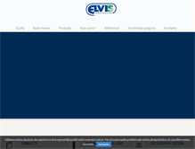 Tablet Screenshot of elvi.cz